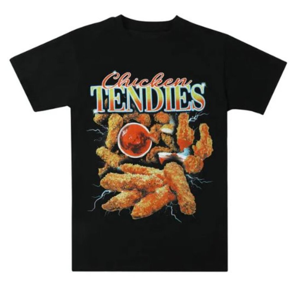 Chicken Tendies Funny Tee Shirt Size XL